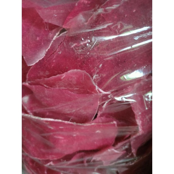 

kerupuk merah atau kerupuk padang gurih dan enak