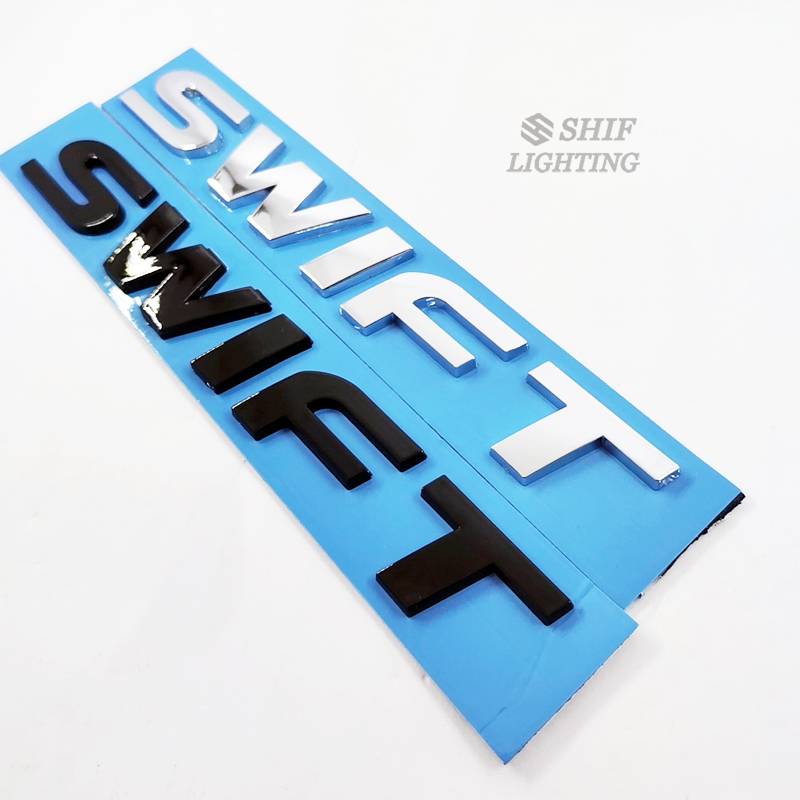 1pc Stiker Emblem Logo Swift Pengganti Bahan Abs Untuk Suzuki