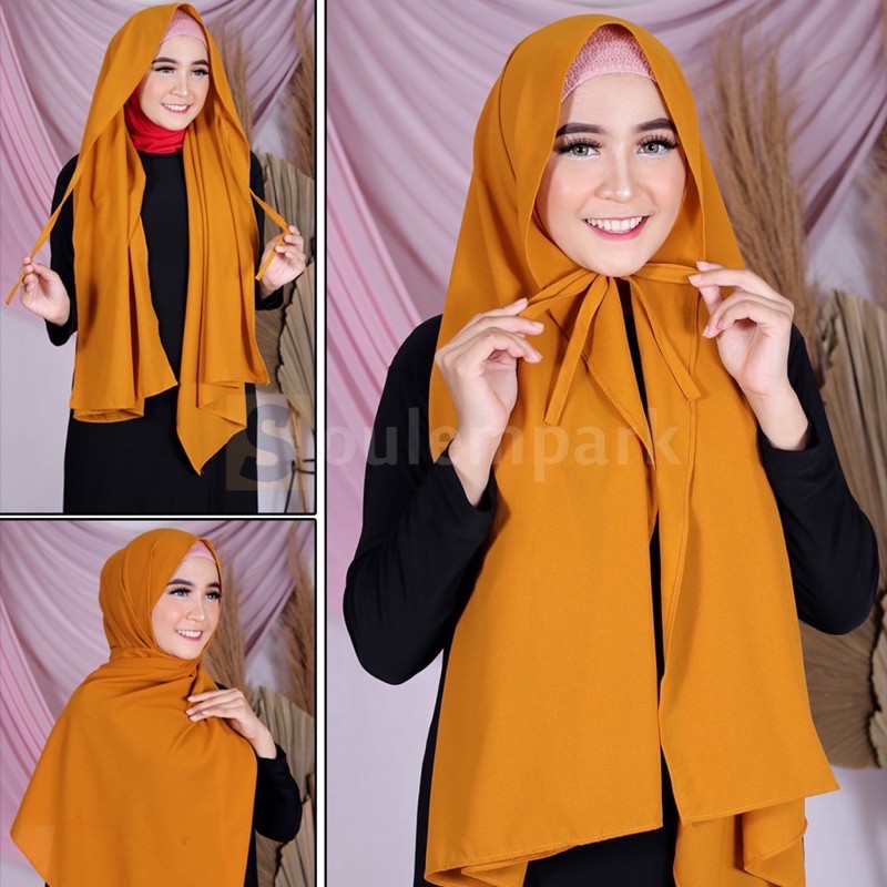 Jilbab pashmina tali diamond