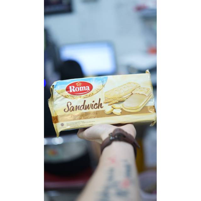 

Roma Sandwich Peanut Butter 216gr