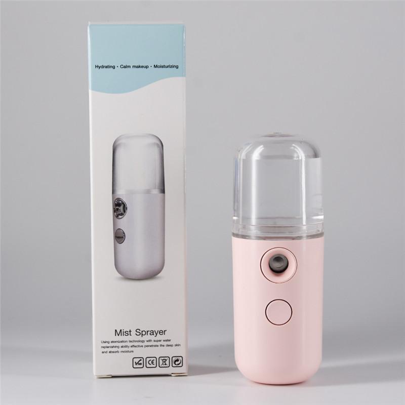 Nano Spray Face Mist Botol Portable Sprayer Disinfektan Semprotan Wajah Facial Disinfectant Original Bisa COD