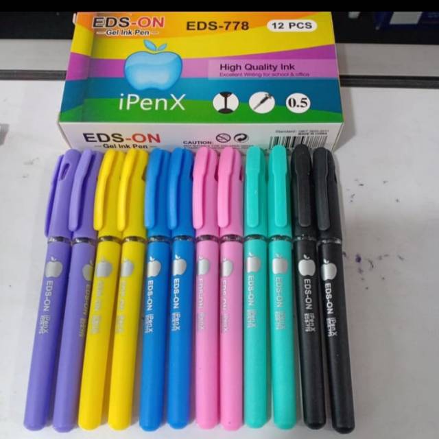 

Pulpen EDS-ON-778/gel ink pen iPen x