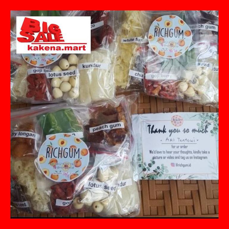 

Kak8Vitxd Peachgum Drink Set -Peach Gum Paket Komplit Siap Masak - 10 In 1 S50K50A