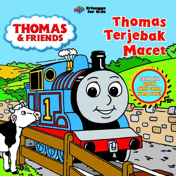Buku Bardbook Board book Thomas and Friends - Terjebak macet - Buku Tebal cerita anak