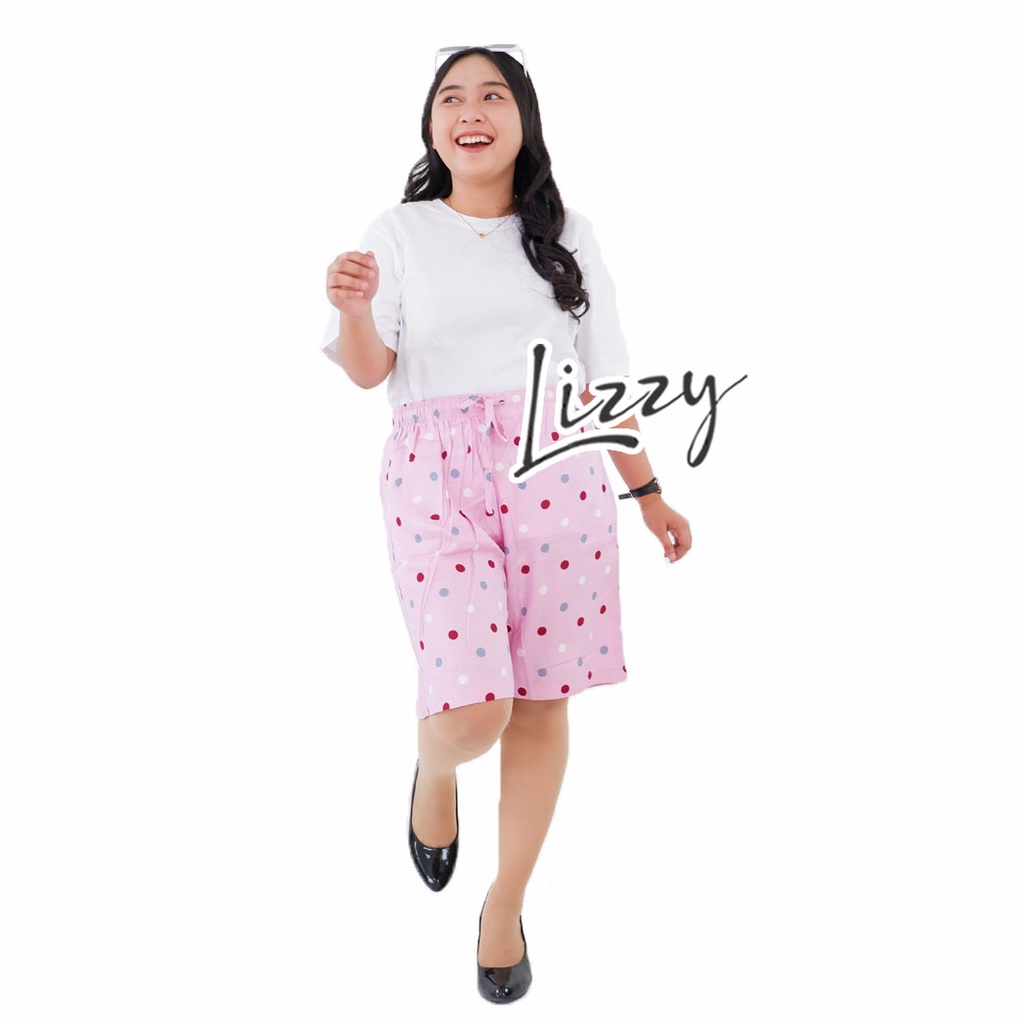 Lizzy - CELANA PENDEK 3/4 POLKA