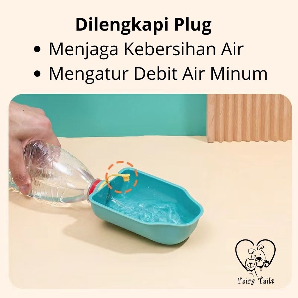 Portable Water Dispenser Penutup Botol AIr Minum Untuk Keperluan Anabul Travel Outing Keluar Untuk Anjing dan Kucing Cocok Untuk Semua Botol Air Mineral