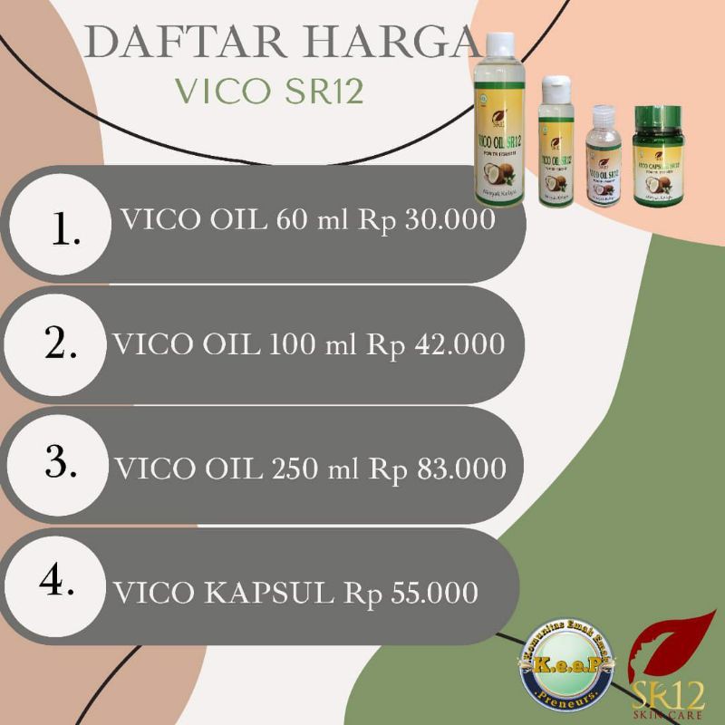 

VCO (Virgin Coconut Oil)