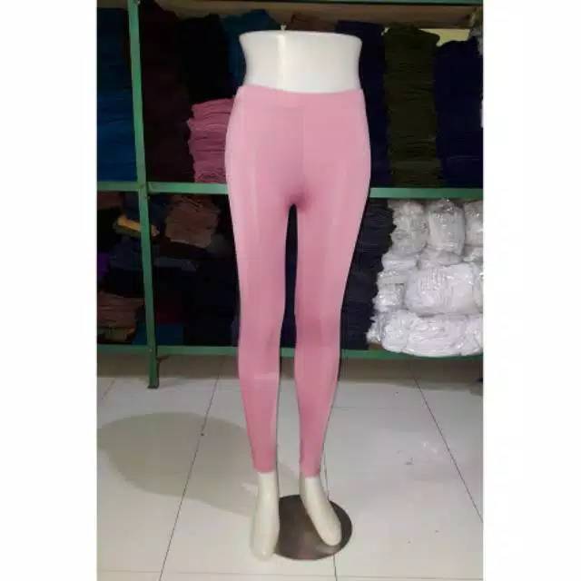 Legging panjang  wanita polos bahan spandex