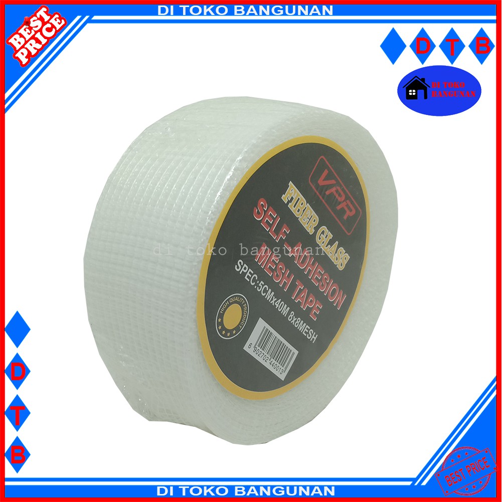 Lakban Gypsum Gipsum Fiberglass Tape 2" Inch Kain Kasa Tebal