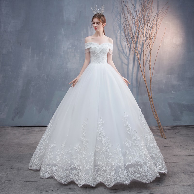 Gaun Pengantin 2105005 Putih Sabrina Wedding Dress