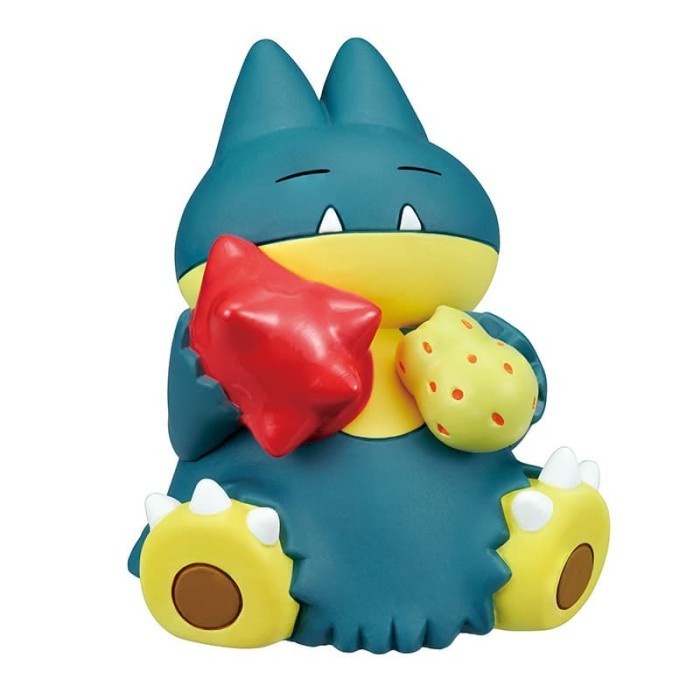 Pokemon Munchlax Manpuku Pakupaku Mascot Paku Fruit Gashapon Figure