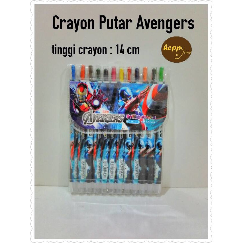 

Promo Crayon Putar Avengers Krayon Putar Rolling Crayon Berkualitas