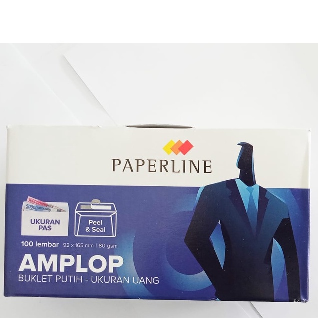 

AMPLOP ENVELOPE MERK PAPERLINE ( ukuran uang pas )