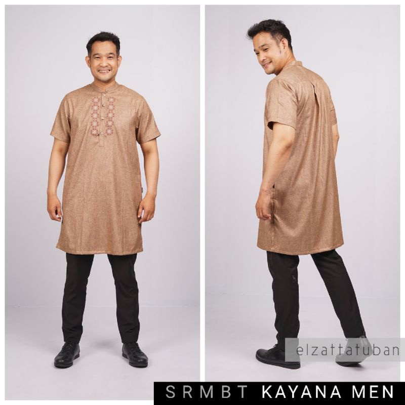 Elzatta Sarimbit Koko Kayana Men Atasan Muslim Pria