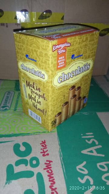 chocolatos box isi 24pcs