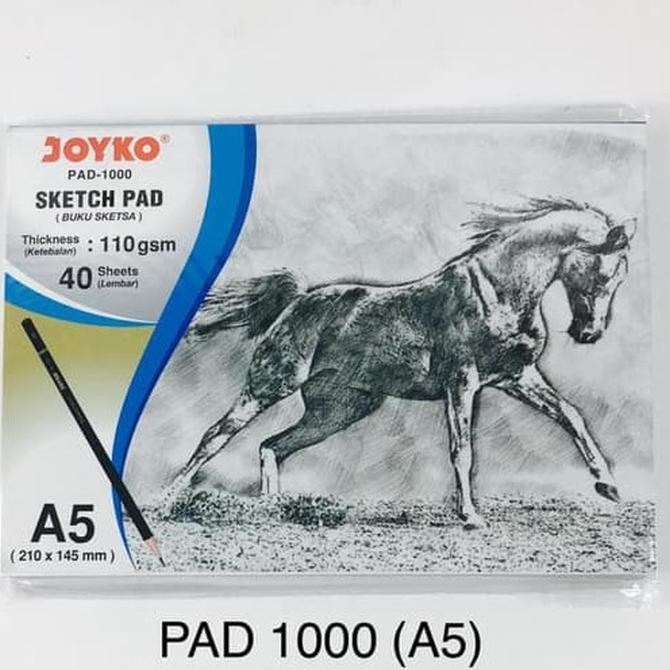

Terbatas Buku Sketsa Sketch Book Pad-1000 A5 Joyko Sale!!!