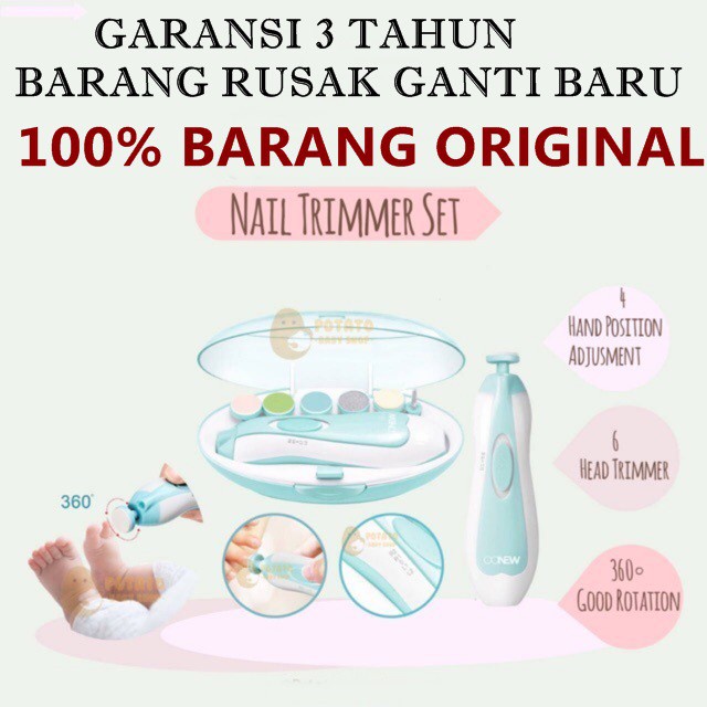 Baby Care Electric Nail Trimmer/Gunting Kuku Bayi/C 171