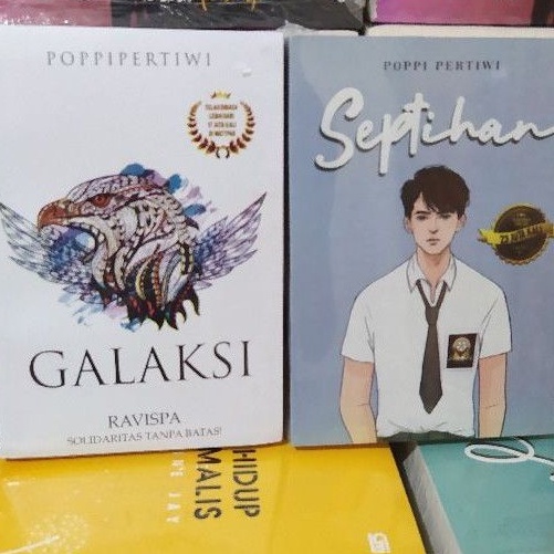 1 PAKET 2 NOVEL BEST SELLER POPPI PERTIWI KERTAS BOOKPAPER