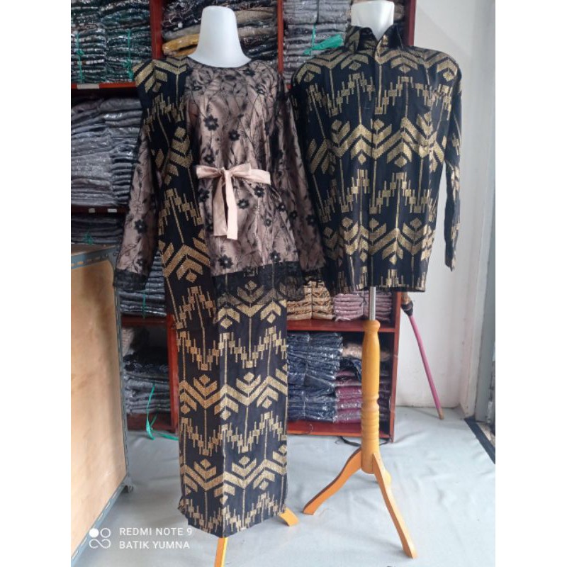 BATIK COUPLE KEBAYA KINTANA BEST SELLER MEWAH TUNANGAN LAMARAN WISUDA