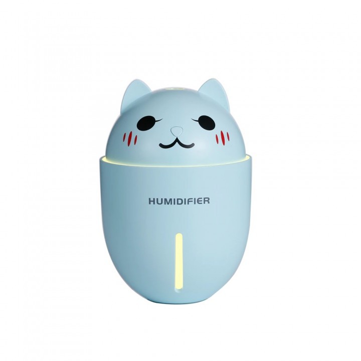 Mini Lucky Cat 3 in 1 Mini Humidifier LED Light Mini Fan 320ML