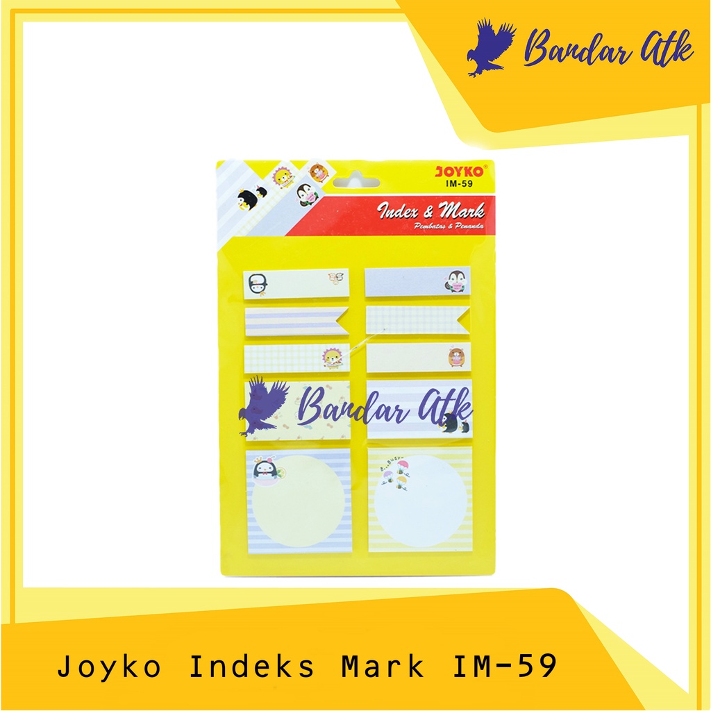 

JOYKO Index & Mark Penanda Pembatas IM-59 [1 PAD]