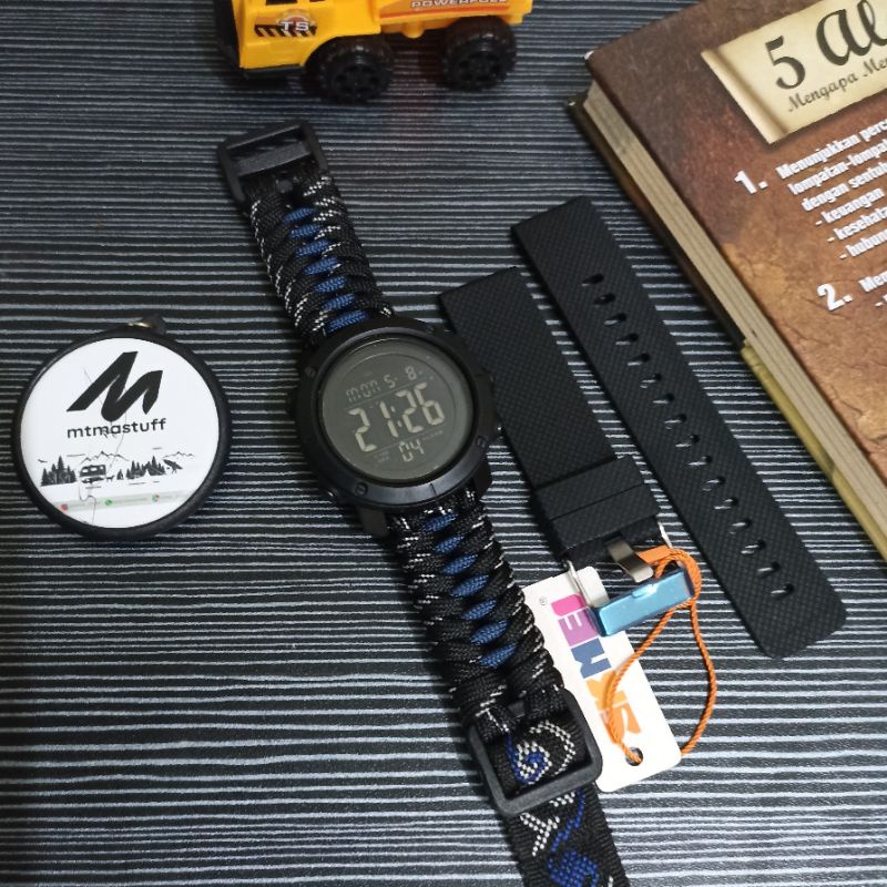 MTMA_STUFF Jam Tangan Survival Strap Paracord