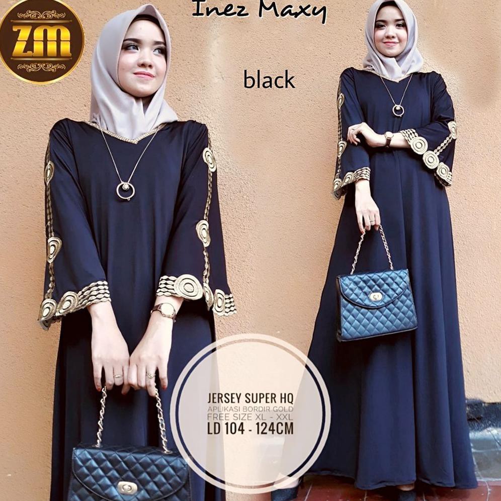 Inez Maxy By Zola | Dress Wanita | Suplier Hijab Solo | Grosir Hijab Solo