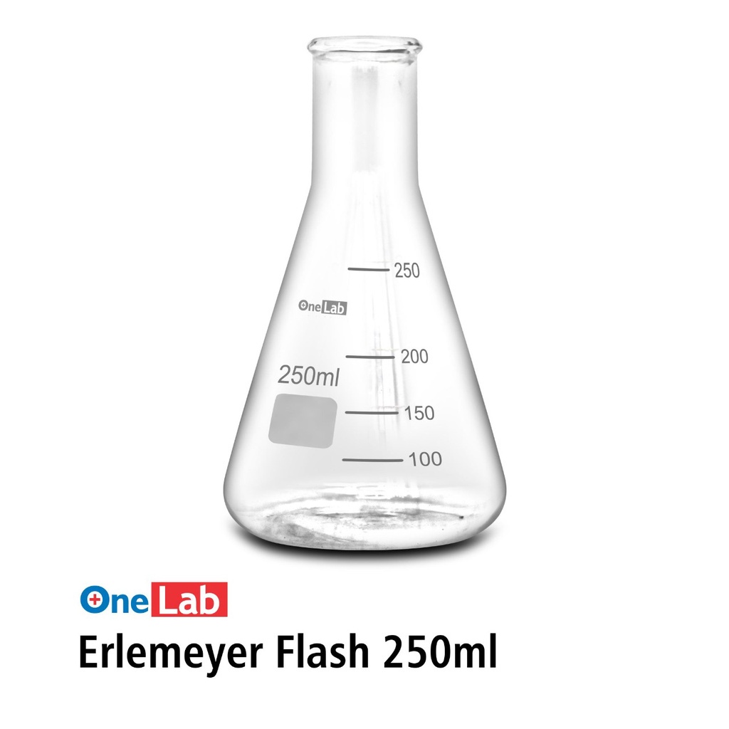 Jual Erlenmeyer Erlemeyer Flask 250 Ml Onelab Shopee Indonesia 6524