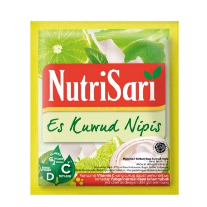 

Nutrisari Es Kuwud Nipis [13 Gr] / 1 Pc