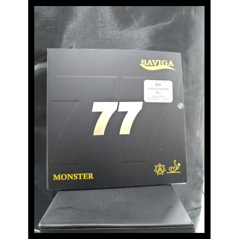 Karet pingpong Saviga 77 Monster FREE ONGKIR