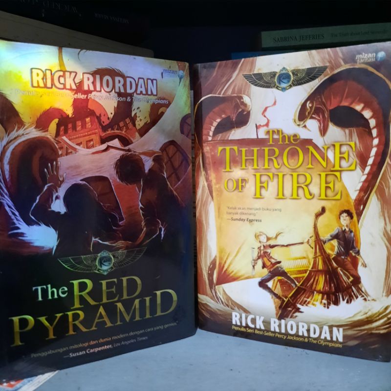 Novel karya rick Riordan