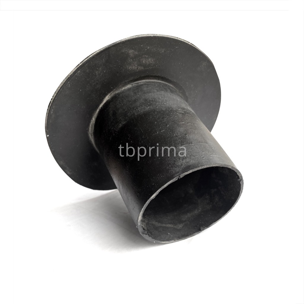 Corong talang hitam plastik arrow 4&quot;