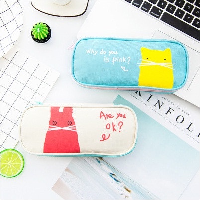 

Buruan [Pencil Bag] Minimalist Cartoon Animal Design / Kotak Pensil Bergaransi