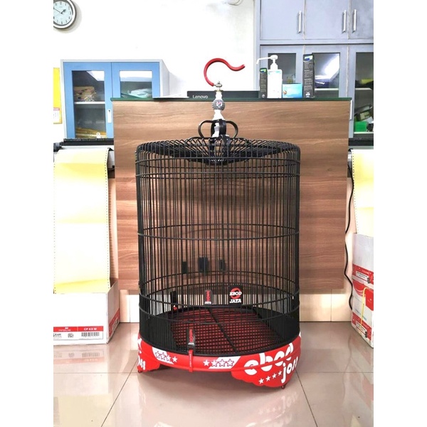 SANGKAR KANDANG MURAI DECAL EBOD JOS RED NO 1
