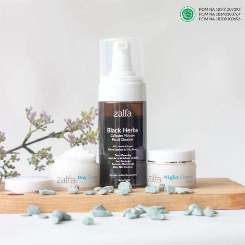 skincare Ifa Natural Black Herbs Collage Mousse Facial Cleanser