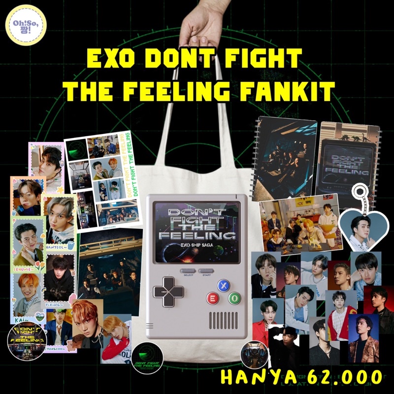 EXO DONT FIGHT THE FEELING PACK FANKIT PAKET LENGKAP