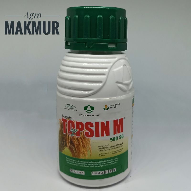 Topsin M 500 SC Fungisida Sistemik Bahan Aktif Metil Tiofanat 500g/l