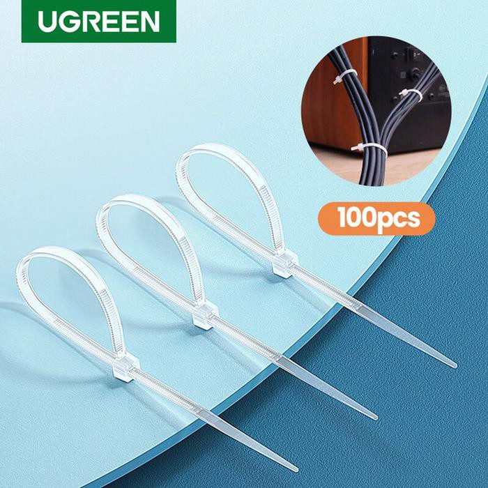 Ugreen Cable Zip Ties 150mm x 2.5mm - 100pcs/bag SKU : 80109