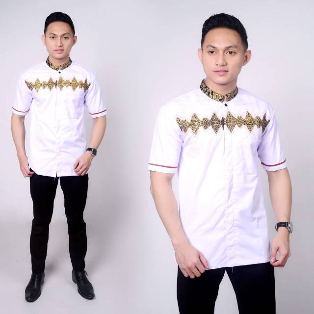 KOKO BATIK GUS AZMI/ KOKO BATIK /KOKO KOMBINASI/BATIK KOMBINASI BORDIR/ KOKO MODERN #2019 / TERLARIS