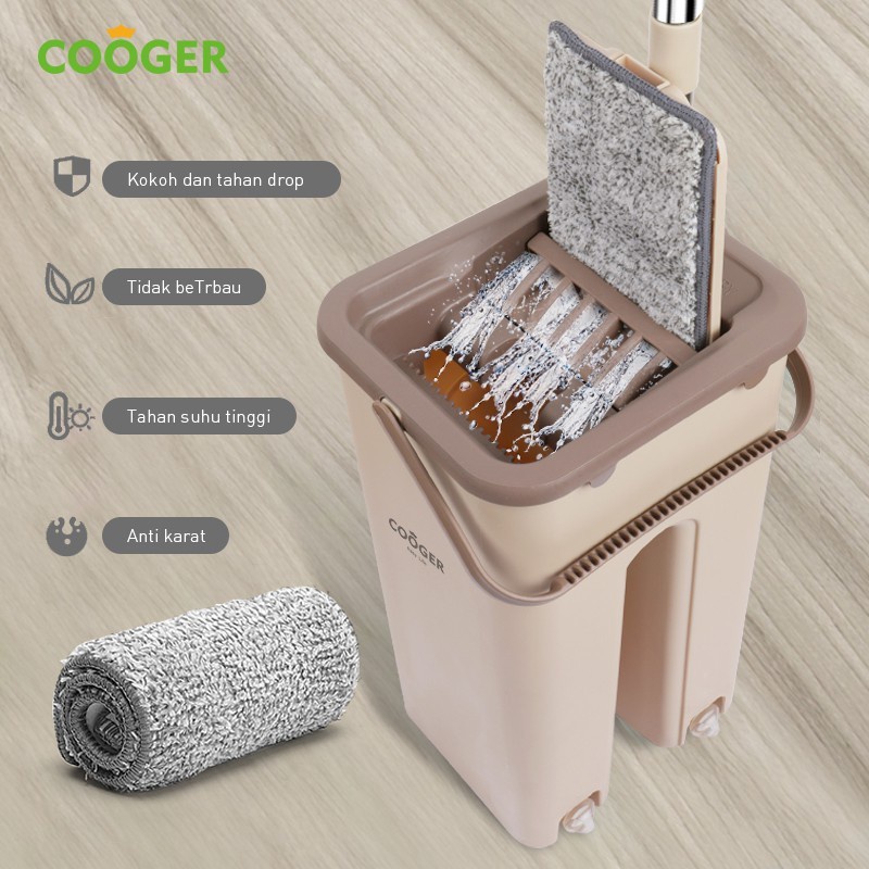COOGER 1 Pcs Mop Refill Mop cloth 3312 - Kain Pel Refill Microfiber TERKINI