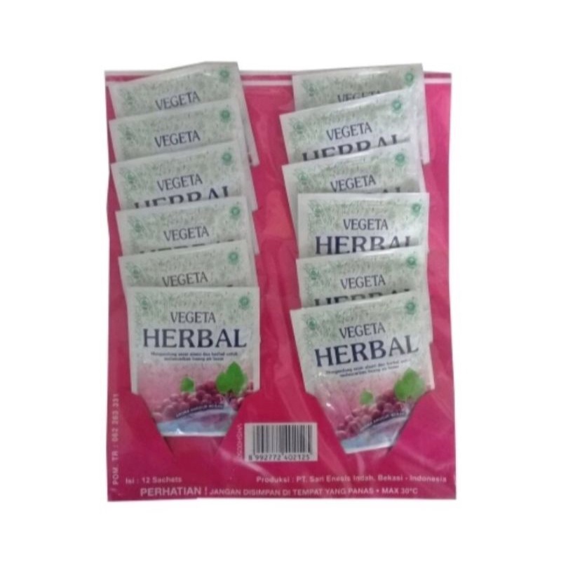 

Vegeta herbal 12 sachet