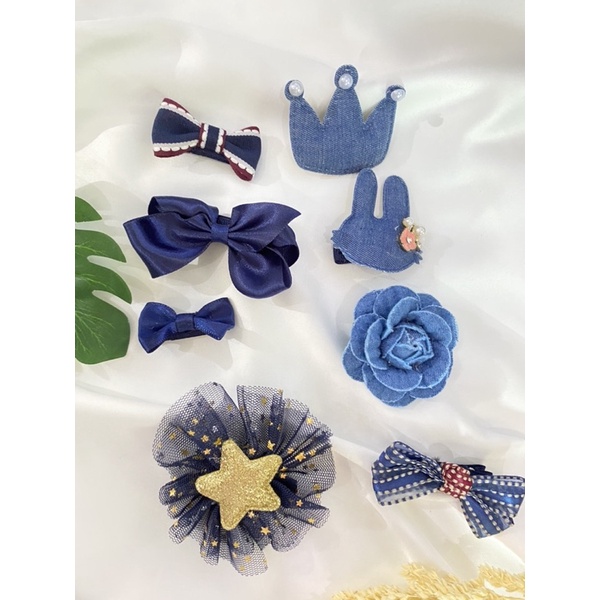 JEPITAN SET ANAK BOX PITA POLOS IMPORT / JEPITAN ANAK SET ISI 10