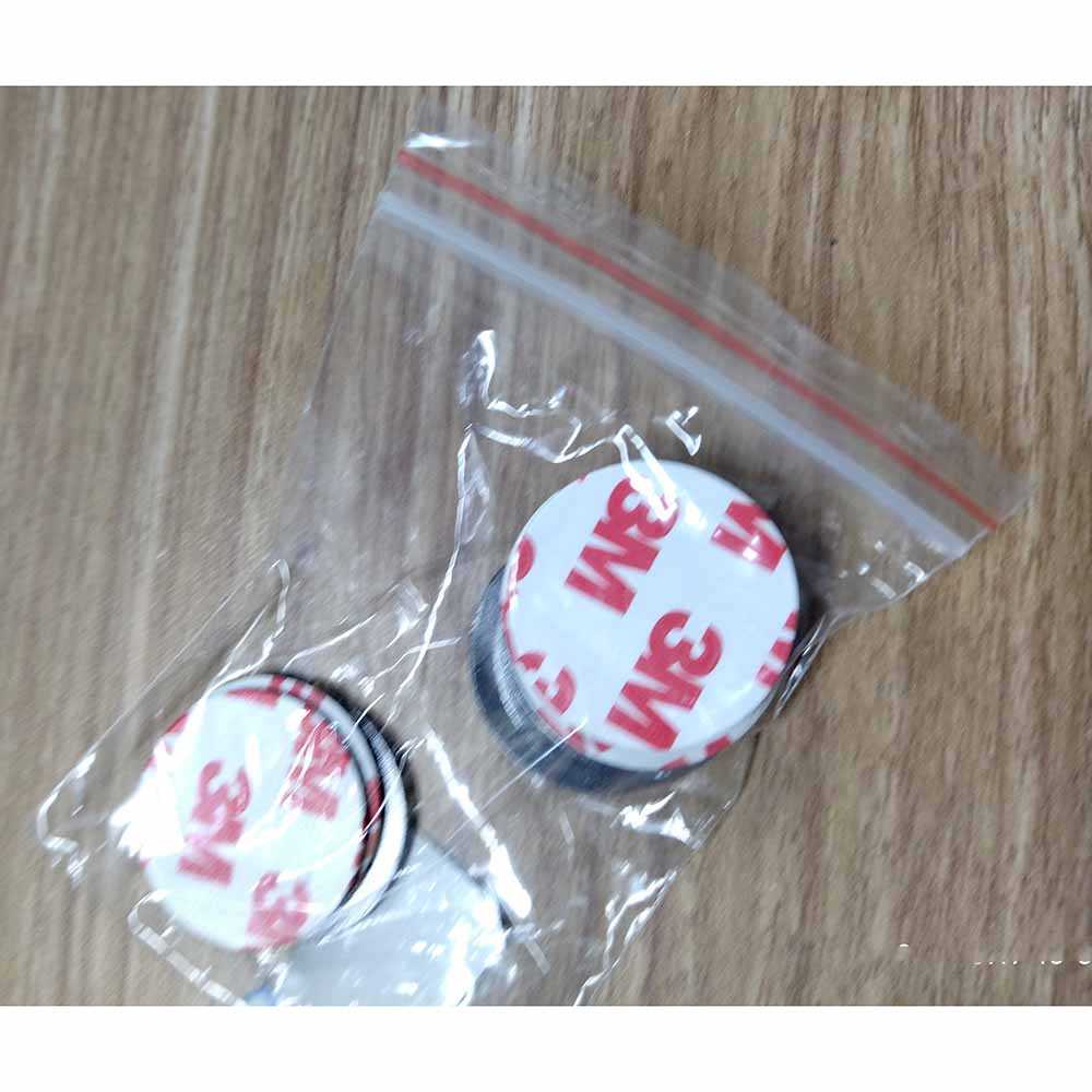 (BISA COD) RVOSTR  Stiker Adhesive Magnet Tape 3M Model Bulat 30mm 10 PCS - JC-3M