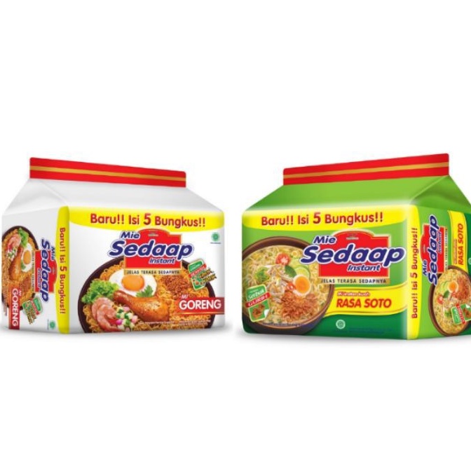 

isi 5 - Sedaap Mie Instant Soto goreng special bag