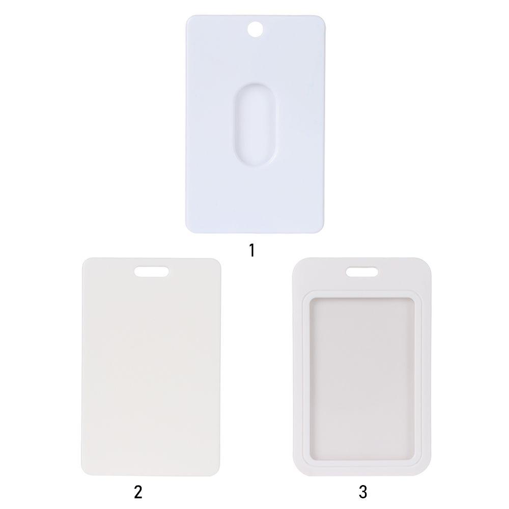 Preva Card Holder Fashion Putih DIY Kantor Sekolah Nama Badge Holder