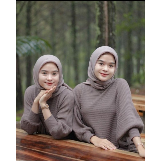 Rajut Batwing || Blouse Batwing Premium || Sweater Batwing || Lasperal Blouse Batwing
