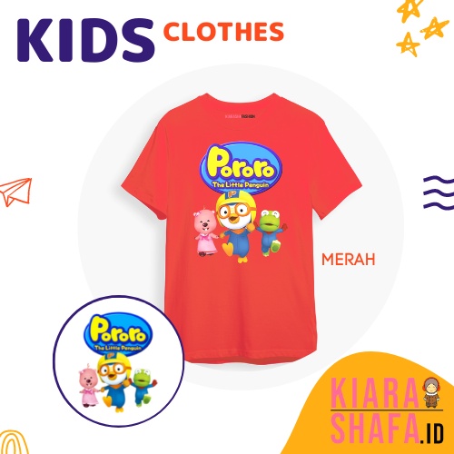 Kiarashafa - Baju Anak / Kaos Anak Pororo