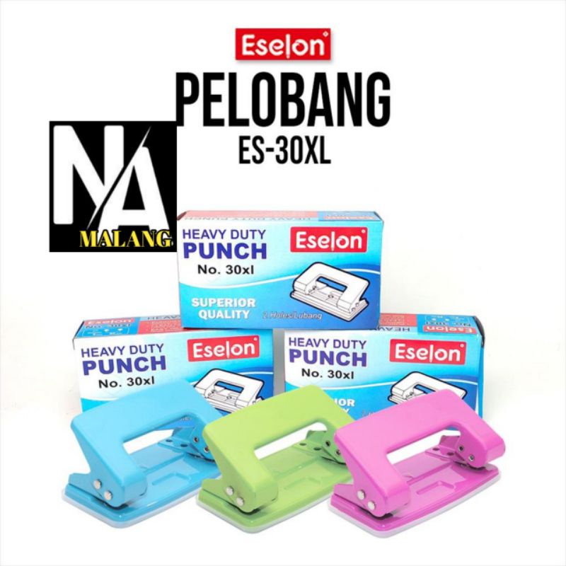 

ESELON Heavy Duty Punch Pembolong Kertas Kenko No. 30L