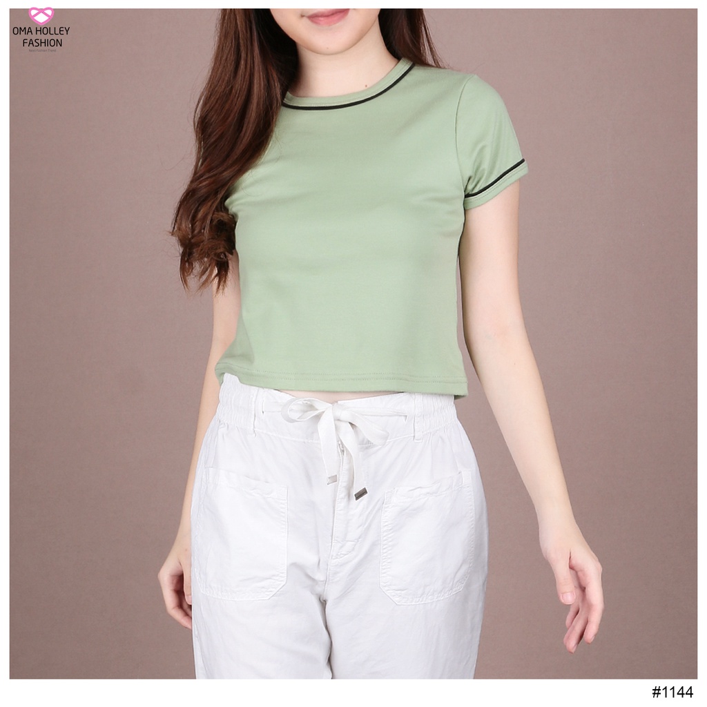 (COD) OH Fashion Kaos Wanita Lucia Tee (Zara)  #1144