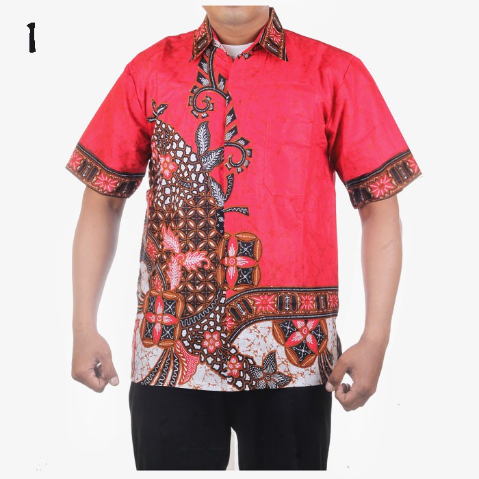 Kemeja Hem Batik Pria Adrian